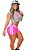 Regata Capuz Cropped Curl PINK - Imagem 1