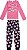 Pijama Infantil Raposinha Rosa e Azul Marinho - Malwee - Imagem 4