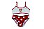 Conjunto Infantil Menina Top e Calcinha Minnie Vermelha - Disney - Imagem 1
