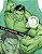 Regata Infantil Menino Hulk Verde - Malwee - Imagem 2