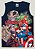 Regata Infantil Menino Avengers Azul Marinho  - Malwee - Imagem 1