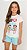 Pijama Manga Curta Infantil Menina Turma da Mônica off-White - Coleção Mãe e Filha - Imagem 2