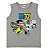 Regata Infantil Menino Teen Titans Go Cinza - Marlan - Imagem 2