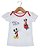 Blusa Manga Curta Bebê Menina Minnie e Mickey Branca - Disney by Tricae - Imagem 4