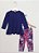 Conjunto de Blusa e Legging - Lilica Riplica Baby - Azul e Rosa - Imagem 3