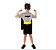 Fantasia Infantil Manga Curta Batman Preta - Sulamericana - Imagem 1