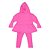 Conjunto Moletom Flanelado Bebê Menina Ursinho Rosa - Imagem 2
