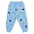 Pijama Manga Longa Bebê Menino Dinossauro Azul - Imagem 3