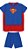 Pijama Infantil Superman com Capa Removível Azul e Vermelho - Lupo - Imagem 1