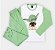 Pijama Star Wars Yoda Disney - Verde e Branco - Lupo - Imagem 3