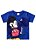 Conjunto de Camiseta e Bermuda - Azul e Cinza - Mickey - Disney Baby - Brandili - Imagem 2