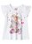 Blusa Manga Curta Bebê Menina Coelhinho Branca - Brandili - Imagem 3