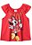 Conjunto Manga Curta Bebê Menina Minnie Vermelho e Preto - Brandili - Imagem 2