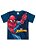Camiseta Infantil Homem Aranha Marvel - Azul Petróleo - Brandili - Imagem 1
