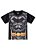 Camiseta Infantil Batman Músculos Preta - Brandili - Imagem 1