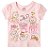 Blusa Manga Curta Bebê Menina Gatinho Rosa Claro - Brandili - Imagem 1