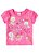 Blusa Manga Curta Bebê Menina Gatinhos Rosa - Brandili - Imagem 3