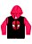 Conjunto de Jaqueta e Calça de Moletom - Homem Aranha - Preto e Vermelho - Brandili - Imagem 2