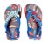 Chinelo com Tira Flexível Bebê Menino Homem Aranha Azul - Grendene - Imagem 2
