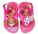 Chinelo com Tira Elástica Bebê Menina Patrulha Canina Skye Rosa - Grendene Ipanema - Imagem 1