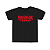 Camiseta Manga Curta Infantil Juvenil Stranger Things Netflix Preta - Malwee - Imagem 1
