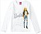 Blusa Manga Longa Infantil Menina Barbie Branca - Malwee - Imagem 2