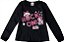 Blusa Manga Longa Infantil Menina LOL Preta - Malwee - Imagem 1