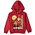 Moletom Flanelado Capuz Infantil Menino Homem de Ferro Vermelho - Malwee - Imagem 1