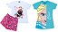 COMBO PAGUE 1 LEVE 2 Camisola e Pijama Manga Curta Infantil Menina Frozen - Lupo - Imagem 1