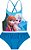 Biquini Infantil Menina Frozen Azul Turquesa - Tiptop - Imagem 1