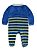 Macacão Plush Bebê Menino Dinossauro Azul - Tiptop - Imagem 2