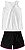 Conjunto Manga Curta Infantil Menina Lol Branco e Preto - Malwee - Imagem 2