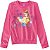 Moletom Flanelado Infantil Menina Princesa Bela Rosa - Malwee - Imagem 1