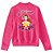 Jaqueta Moletom Flanelado Infantil Menina Princesa Bela Rosa - Malwee - Imagem 2
