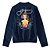 Jaqueta Moletom Flanelado Infantil Menina Princesa Bela Azul Marinho - Malwee - Imagem 2