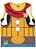 Regata Bebê Menino Toy Story Woody Amarela - Fakini - Imagem 1