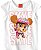 Blusa Manga Curta Infantil Menina Patrulha Canina Skye Branca - Malwee - Imagem 1