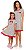 Camisola Manga Curta Adulto Feminino Minnie Off White Corações - Coleção Mãe e Filha - Imagem 5