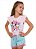 Pijama Manga Curta Infantil Menina Minnie e Margarida Rosa - Disney - Imagem 2