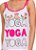 Pijama Manga Regata Adulto Feminino Gatinho Branco e Rosa - Coleção Mãe e Filha - Imagem 3
