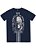 Camiseta Manga Curta Adulto Masculino Star Wars Dark Side Azul Marinho - Fakini - Imagem 1