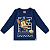Camiseta Manga Longa Infantil Menino Patrulha Canina Azul - Malwee - Imagem 1