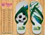 Chinelo Personalizado Futebol - Imagem 2