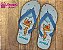 Chinelo De Aniversário Infantil Raposa Menino - Imagem 1