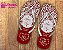 Chinelo casamento arabesco bordo - Imagem 1