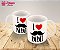 Caneca Porcelana dia dos Pais I Love Pai - Imagem 1