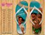 Chinelo Personalizado Aniversário Moana - Imagem 1