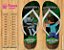 Chinelo Personalizado Aniversário minecraft - Imagem 1