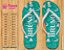 Chinelo Personalizado Aniversário POOL PARTY VERÃO - Imagem 1