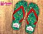 Chinelo Personalizado De Natal Ícones Natalinos - Imagem 2